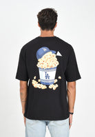 NEW ERA T-shirt a manica corta Oversized LA Dodgers MLB Food Graphic nera da uomo 60684280 . NEW ERA 