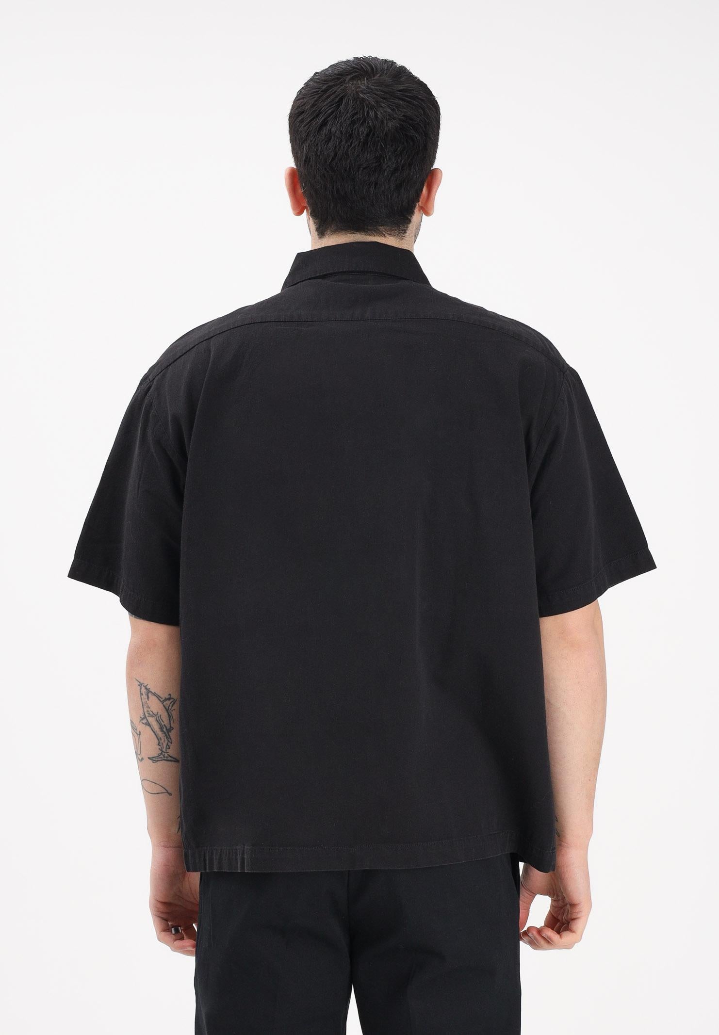 DICKIES Camicia a manica corta Unionville nera da uomo DK0A88N9BLK1 . DIckies 