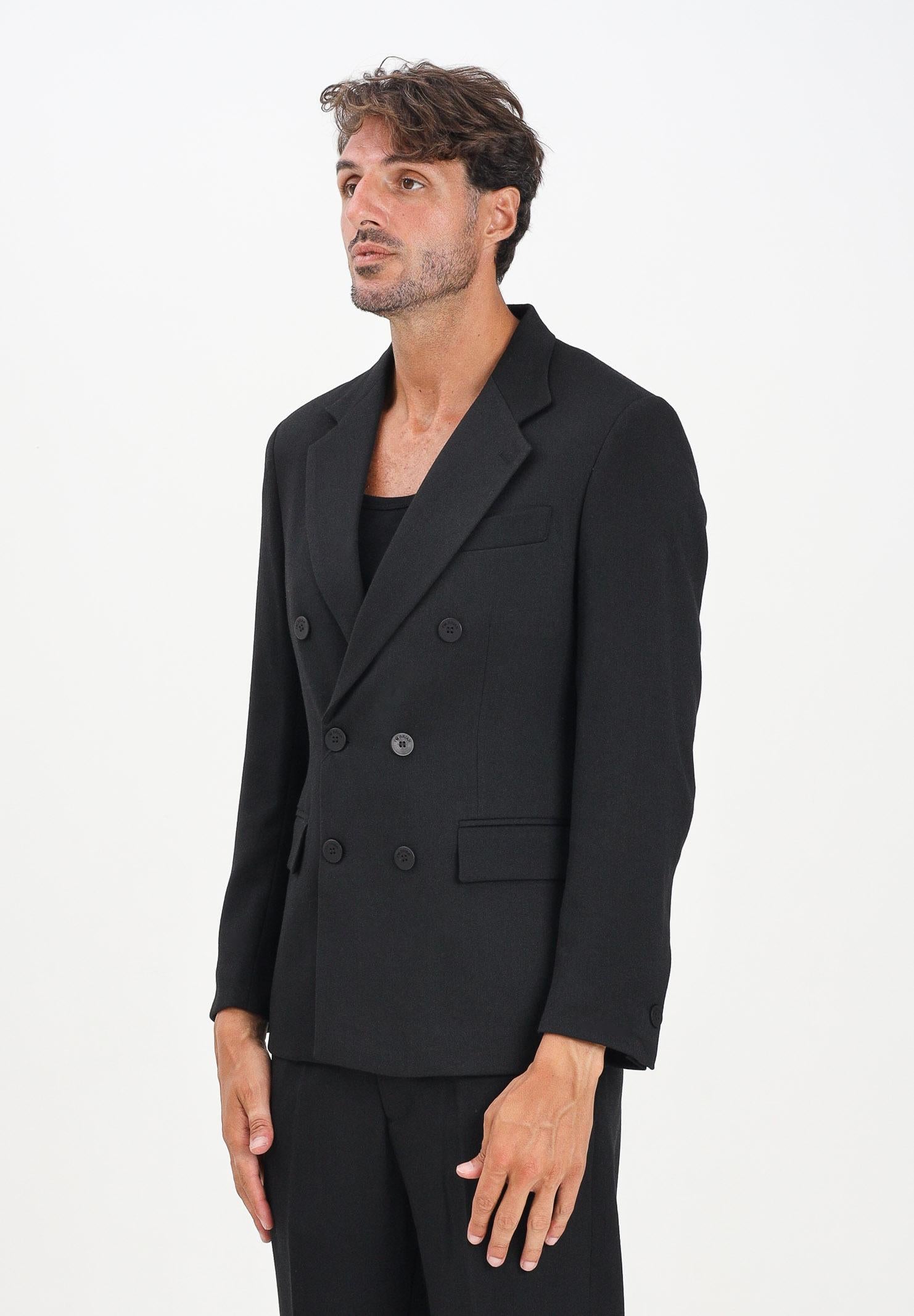 I'M BRIAN Giacca doppiopetto nera da uomo GIA3461 009 I'M BRIAN 