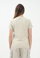 DSQUARED2 T-shirt a manica corta beige per donna, ragazzi e bambini con grafica Passport DQ2753D0015 DQ717 DSQUARED2 