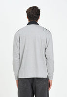 ADIDAS ORIGINALS Polo a manica lunga Adicolor grigia da uomo JY1399  ADIDAS ORIGINALS 