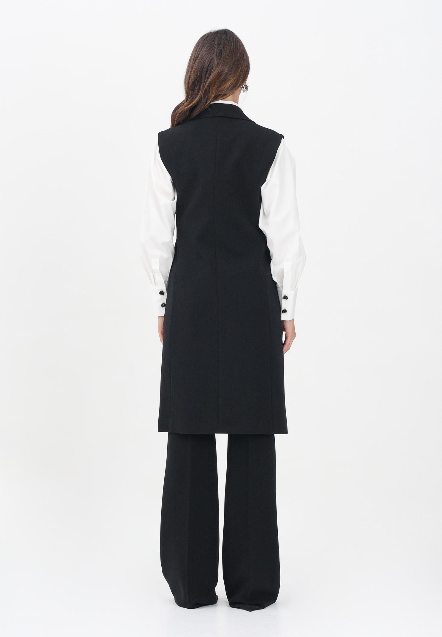 MAX MARA Gilet lungo Zena nero da donna 2526286011600 001 MAX MARA 