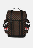 SPRAYGROUND Zaino CHECK 2 EMBOSS MONTE CARLO BACKPACK marrone per uomo e donna 910B8234NSZ . SPRAYGROUND 