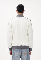 ADIDAS PERFORMANCE Felpa con zip MERCEDES - AMG PETRONAS FORMULA 1 TEAM Silver Arrows Icon panna e grigia da uomo KE8270 . ADIDAS PERFORMANCE 