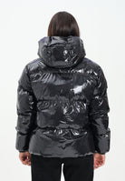 DSQUARED2 Piumino nero per donna, ragazzi e bambini con logo Maple Leaf DQ3042D0ADY DQ900 DSQUARED2 