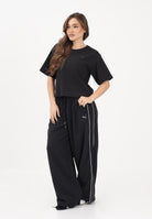 PUMA T-shirt a manica corta Essentials Elevated Relaxed nera da donna 691813 01 PUMA 