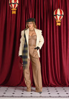 ALMA SANCHEZ Corpetto Tabi in eco-pelle beige da donna AS2526050EP 122 ALMA SANCHEZ 