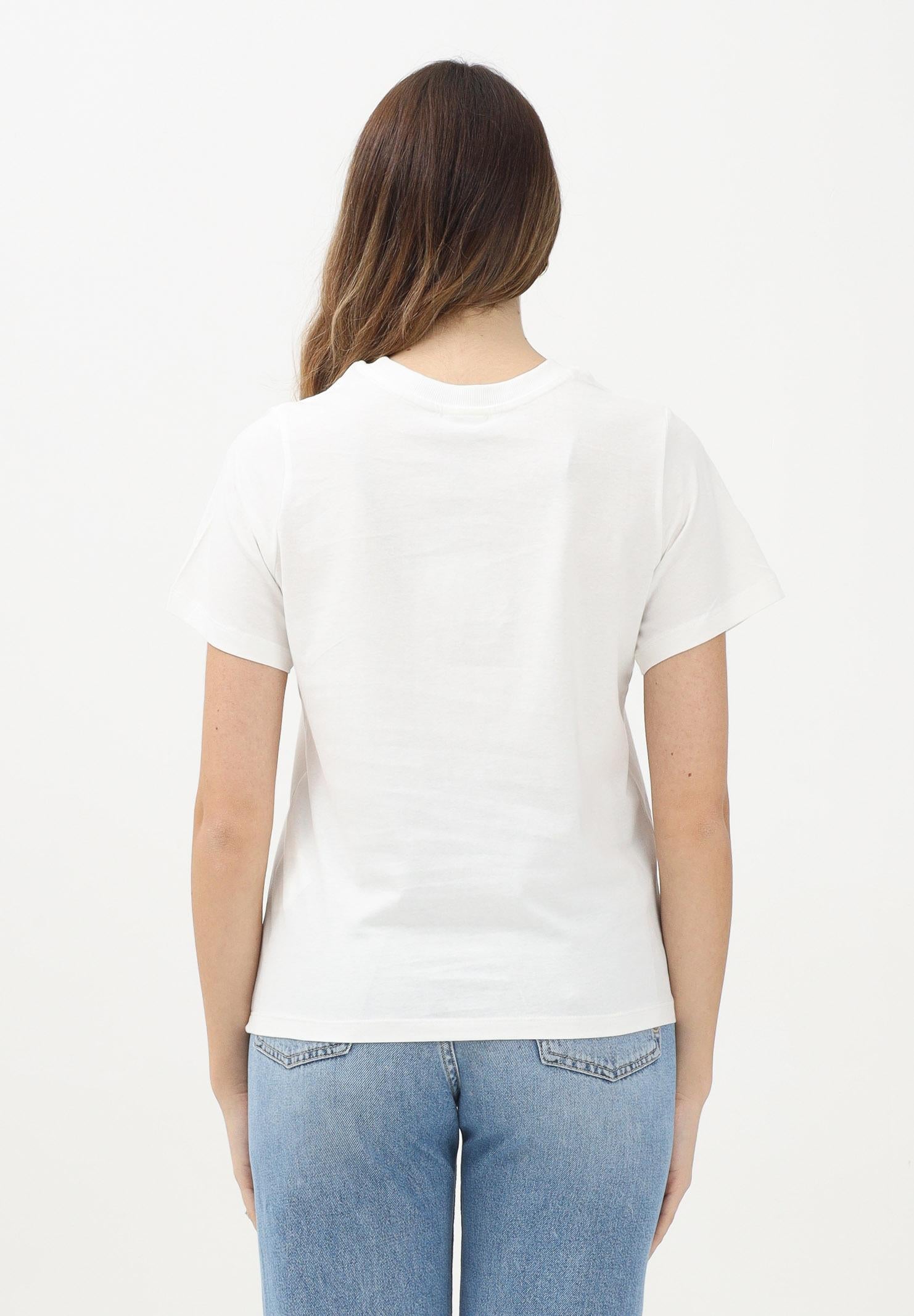 JDY T-shirt a manica corta bianca da donna con ricamo cuore 15298612 CloudDancer JDY 