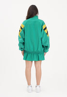 ADIDAS ORIGINALS Abito corto SANTIAGO WOVEN verde da donna KC9133 . ADIDAS ORIGINALS 