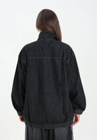 ADIDAS ORIGINALS Giubbotto di jeans Adicolor Denim Adilenium in denim nero da donna JY2897  ADIDAS ORIGINALS 