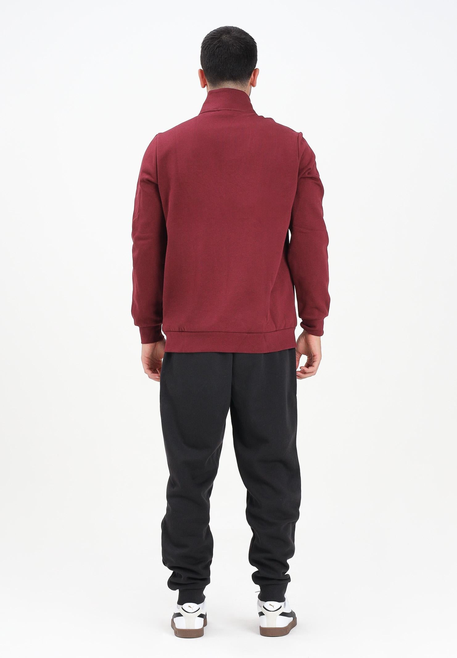 PUMA Tuta Essentials bordeaux e nera da uomo 688175 96 PUMA 