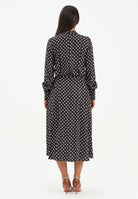 MAR DE MARGARITAS Abito midi Georgia moro da donna con fantasia a pois MMABW01293 MA57 Mar de margaritas 