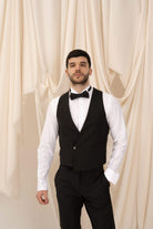 Gilet nero da uomo 5S0746/A1WK K102 PATRIZIA PEPE 