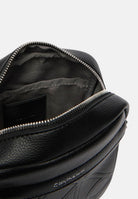 CALVIN KLEIN borsa a tracolla Emblem AOP Emboss Reporter colore black, nero, uomo LV04D3331G UB1 CALVIN KLEIN 