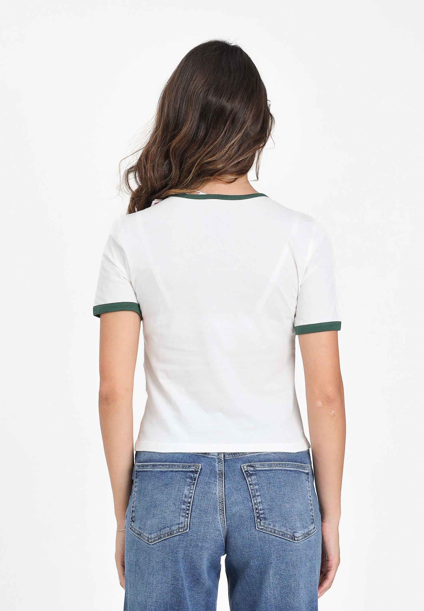 ONLY T-shirt a manica corta bianca e verde da donna con stampa Coca-Cola 15355835 ENJOY ONLY 