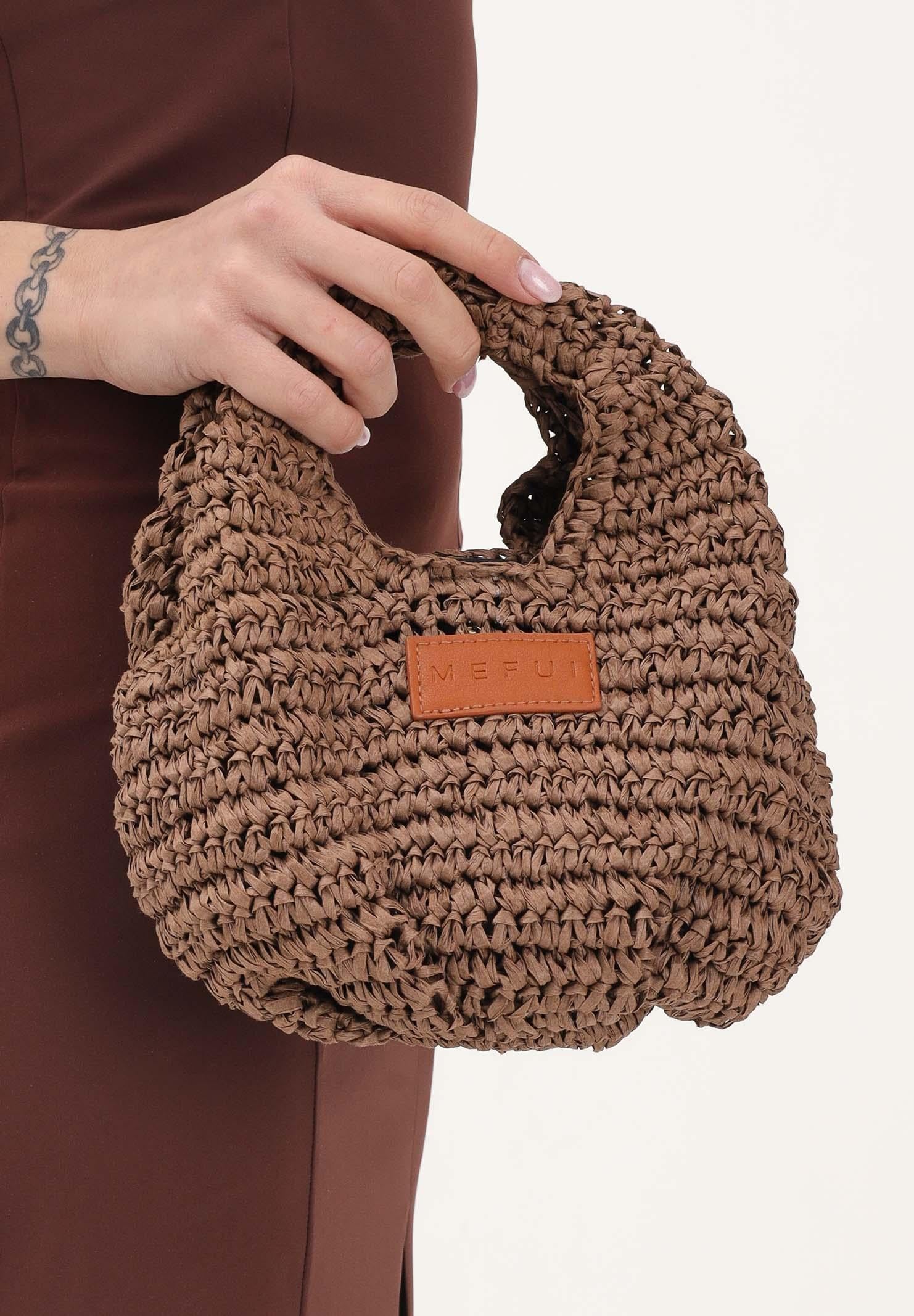 ME FUI Borsa a mano marrone da donna MA26-SW0065BN . ME FUI 