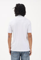 LYLE & SCOTT Polo a manica corta bianca da uomo con colletto con motivo check SP2403V 626 LYLE & SCOTT 