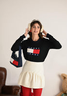 PINKO Gonna corta panna da donna 105767A2QV Z00 PINKO 