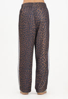 ADIDAS ORIGINALS Pantalone sportivo Firebird Loose Leopard beige da donna JV7580  ADIDAS ORIGINALS 