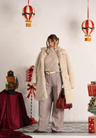 SIMONA CORSELLINI Pantalone elegante beige da donna A25CPPA01101-C00043 V0703 SIMONA CORSELLINI 