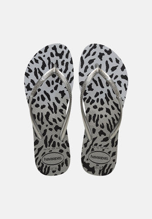HAVAIANAS Infradito Havaianas Slim Animals grigi da donna 4103352 9320 HAVAIANAS 