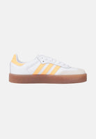 ADIDAS ORIGINALS Sneakers Sambae bianche e gialle da donna JP9533 . ADIDAS ORIGINALS 