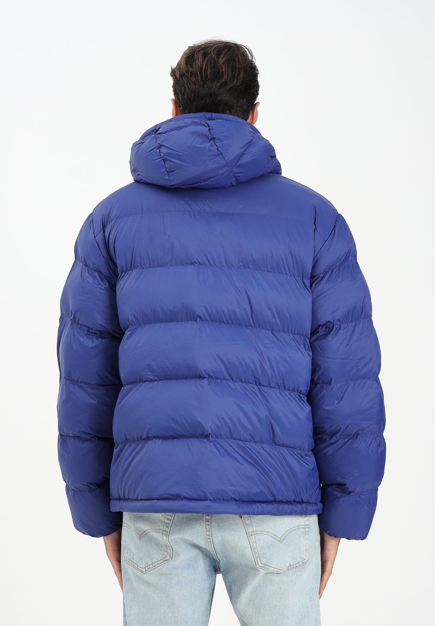 CALVIN KLEIN JEANS Piumino blu da uomo con logo LV04RD528GIZ4  CALVIN KLEIN JEANS 