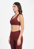 PUMA Top sportivo 4KEEPS bordeaux da donna 528152 96 PUMA 