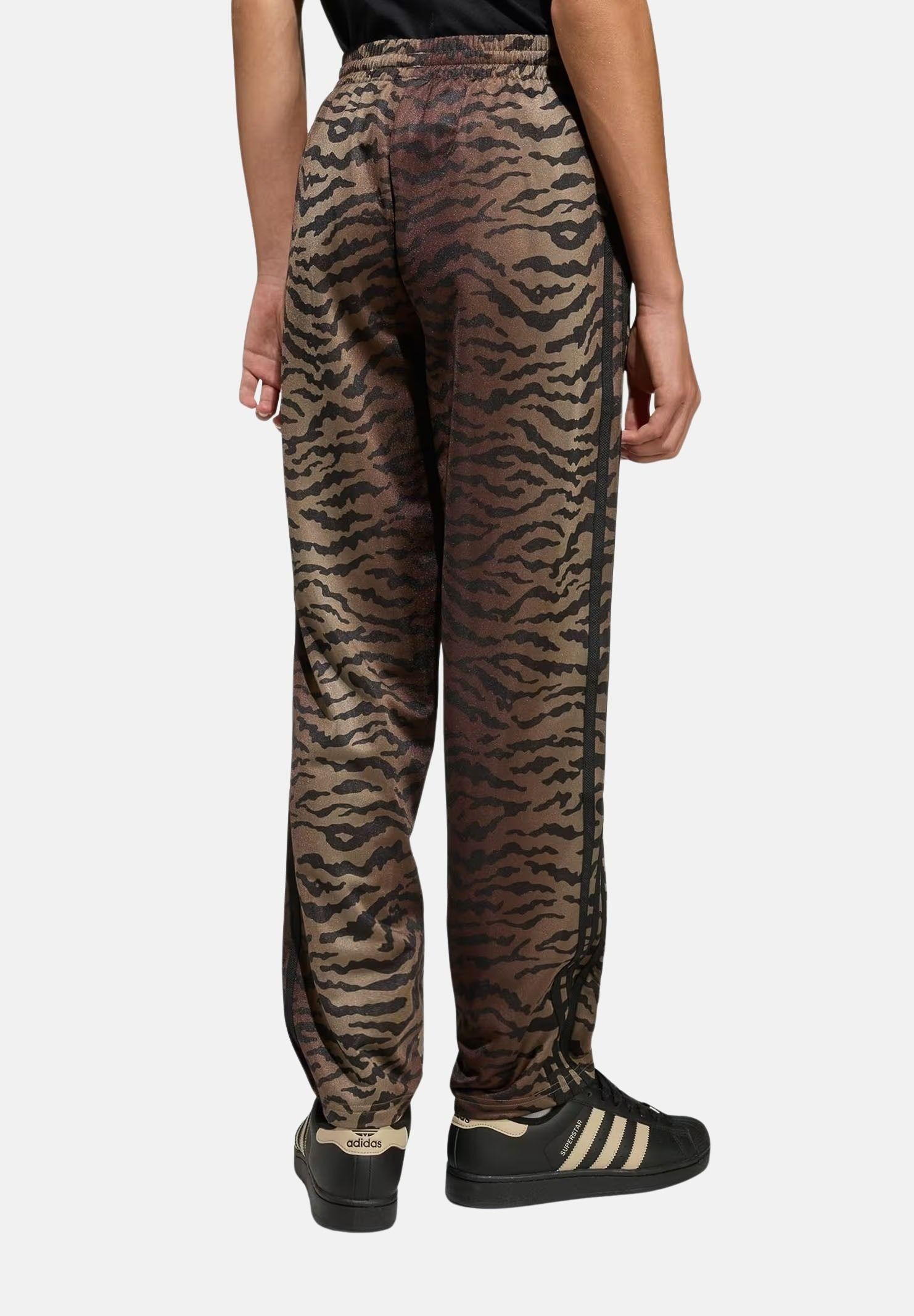 ADIDAS ORIGINALS Pantalone sportivo TRACK FIREBIRD AOP tigrato marrone per bambino e bambina KD3200 . ADIDAS ORIGINALS 