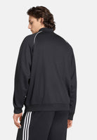 ADIDAS ORIGINALS felpa con zip SST Adicolor Classics Tracktop black nero, colore basico nero, uomo. KR1374 . ADIDAS ORIGINALS 