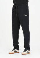 DISCLAIMER Pantalone sportivo nero da uomo con logo 25IDS54808 NE DISCLAIMER 