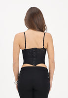 VICOLO Corpetto nero da donna in pizzo TAB1405 A99 VICOLO 