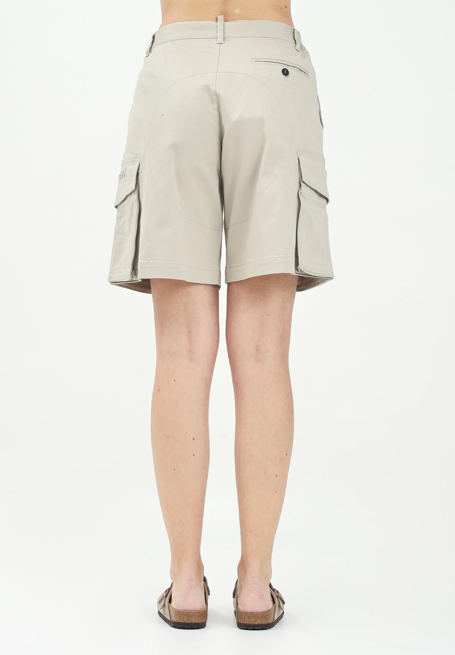 DSQUARED2 Bermuda cargo beige per donna, ragazzi e bambini DQ2773D0093 DQ717 DSQUARED2 