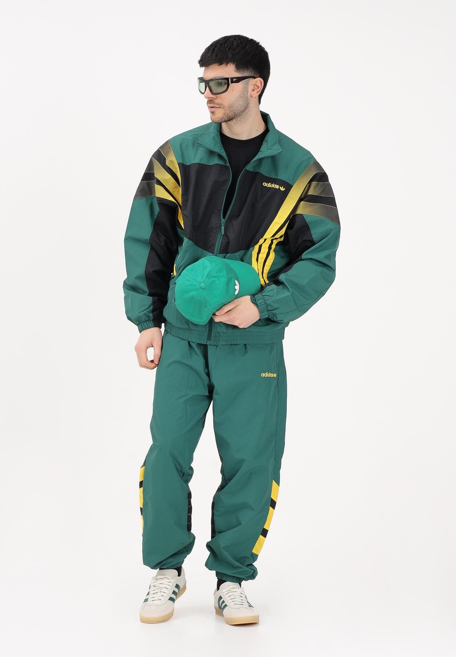 ADIDAS ORIGINALS Giacca a vento SANTIAGO verde da uomo KS8325 . ADIDAS ORIGINALS 