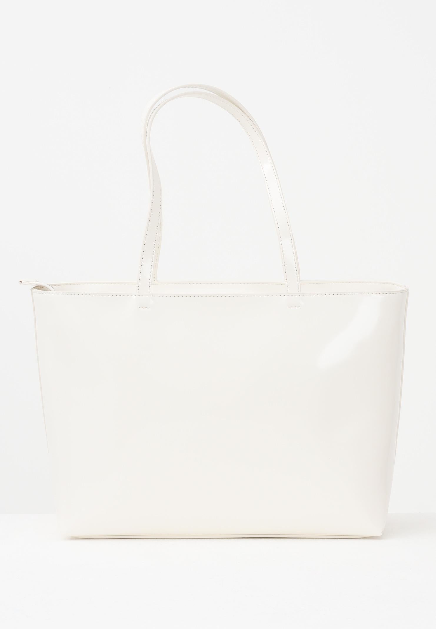 TOMMY JEANS Shopper panna da donna con logo AW0AW18069 YBI TOMMY JEANS 