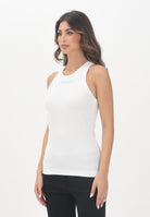 PINKO Canotta bianca da donna personalizzata con mini logo PINKO 100822A2RC Z05 PINKO 