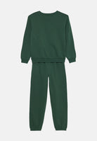 CONVERSE Tuta verde per bambino e bambina con stampa logo 9CH866 F8G CONVERSE 