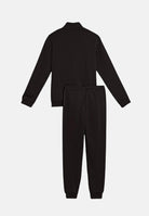 PUMA Tuta Essentials nera da bambina con bande laterali 689728 01 PUMA 
