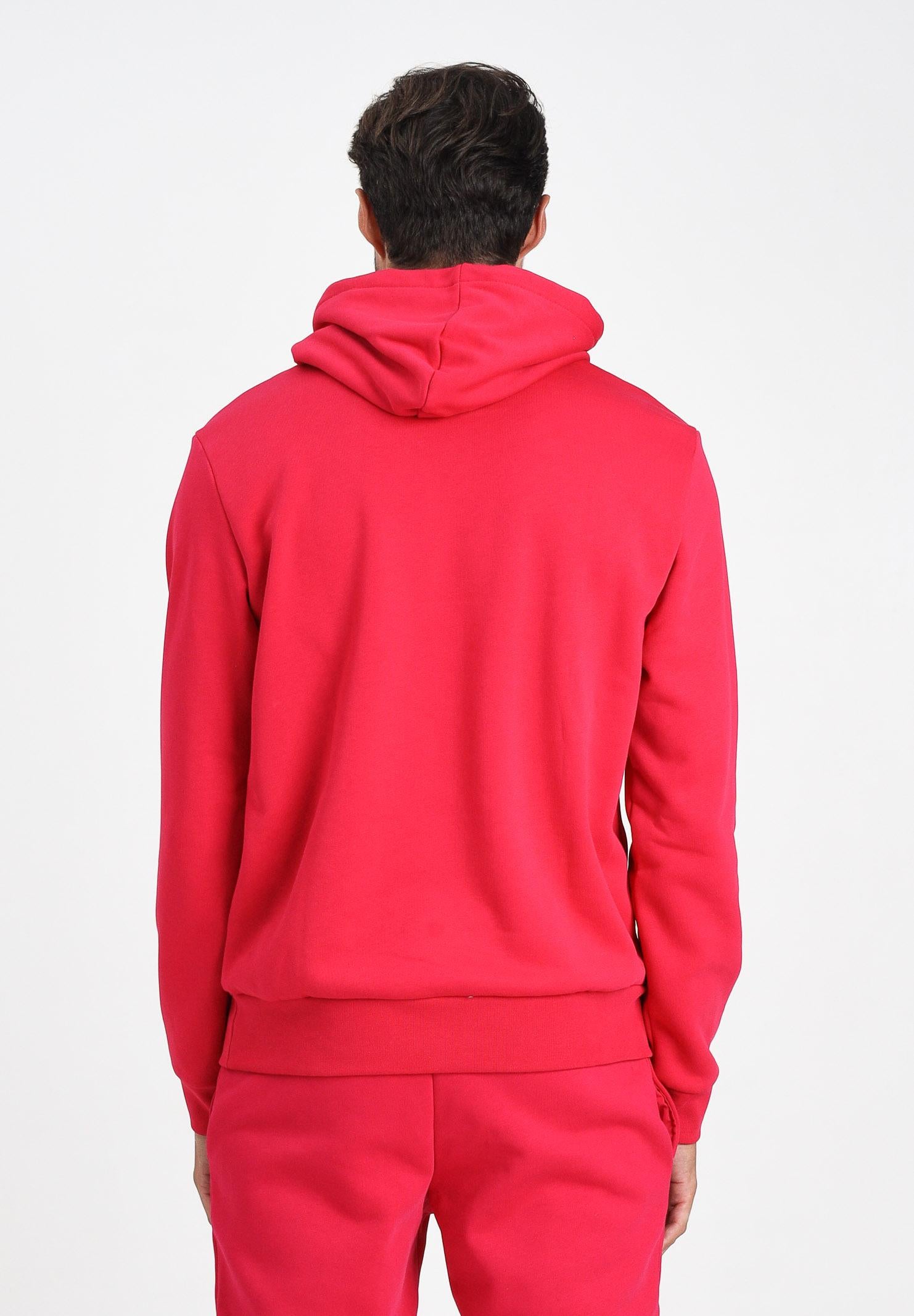 LACOSTE Felpa con cappuccio color fragola per uomo e donna SH9623 U8X LACOSTE 