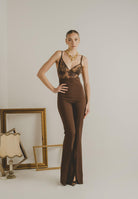 SANTAS Pantalone Force marrone da donna PV2609 NU SANTAS 