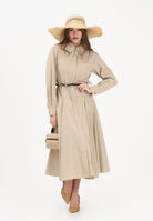 MAX MARA Abito midi MSTAFFETTO beige da donna 2616221062600 068 MAX MARA 