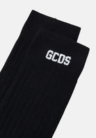 GCDS Calzini (3paia) neri per uomo e donna con logo A2EU3801UW1 99 GCDS 