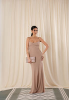 PINKO Abito lungo FARRO nude da donna 106299A32X Q24 PINKO 