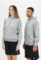 NIKE Felpa con cappuccio Nike Club grigia per uomo e donna FN3866 063 NIKE 