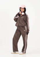ADIDAS ORIGINALS Pantalone sportivo FIREBIRD LOOSE MONOGRAM marrone per uomo e donna KE1678 . ADIDAS ORIGINALS 
