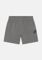 NIKE Completino bianco e grigio da neonato con logo 66J213 GEH NIKE 