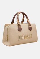 JUST CAVALLI Borsa a mano beige da donna con logo 80RA4BB2ZS766 751 JUST CAVALLI 