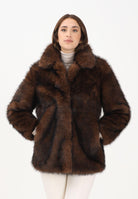 MEHRAN Pelliccia marrone da donna 25297DBRW DBRW MEHRAN 