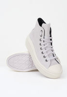 CONVERSE Sneakers Chuck Taylor All Star Move Platform grigio chiaro da donna A14556C  CONVERSE 