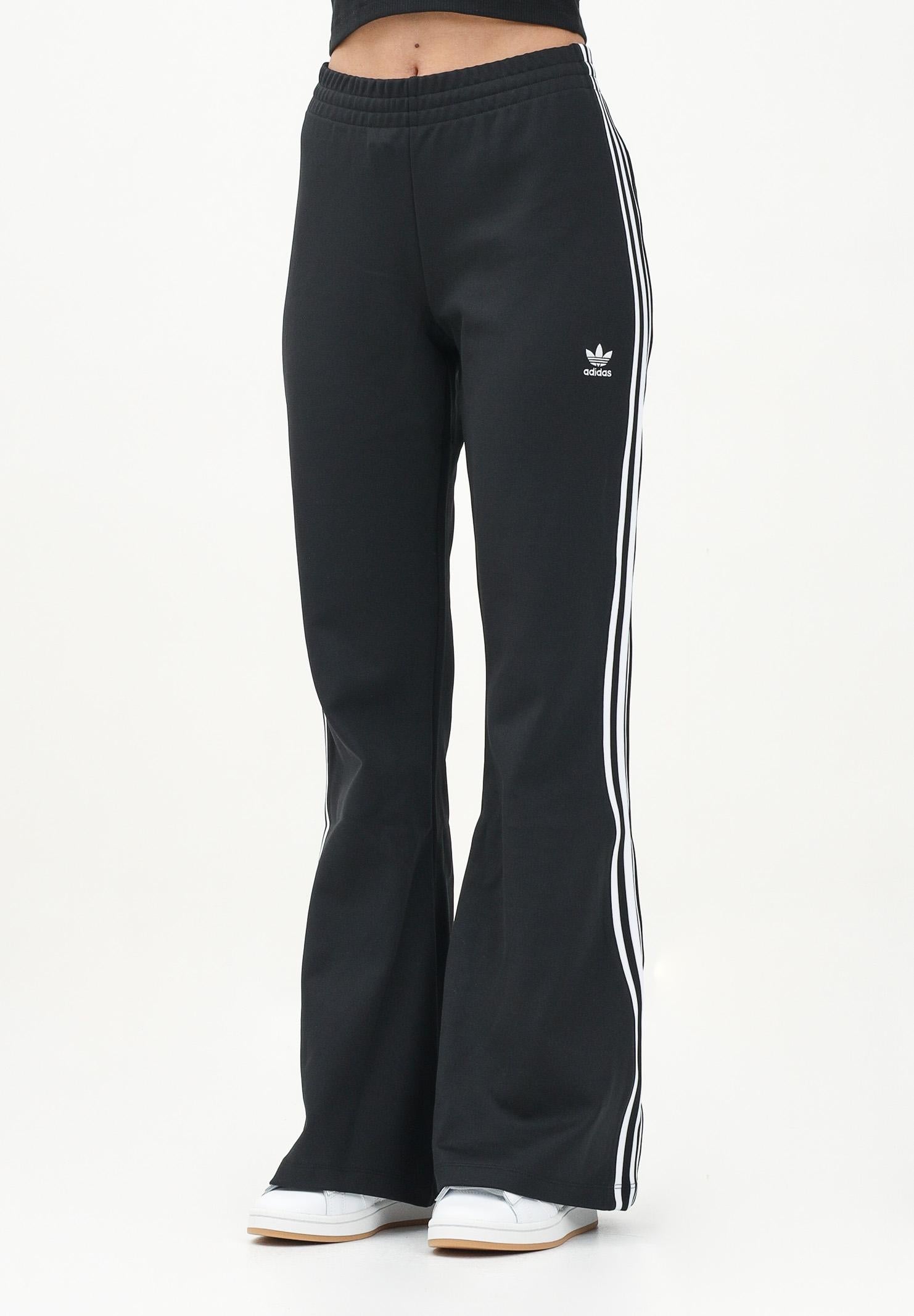 ADIDAS ORIGINALS Pantalone sportivo adicolor 3-Stripes Flared nero da donna JC5783  ADIDAS ORIGINALS 